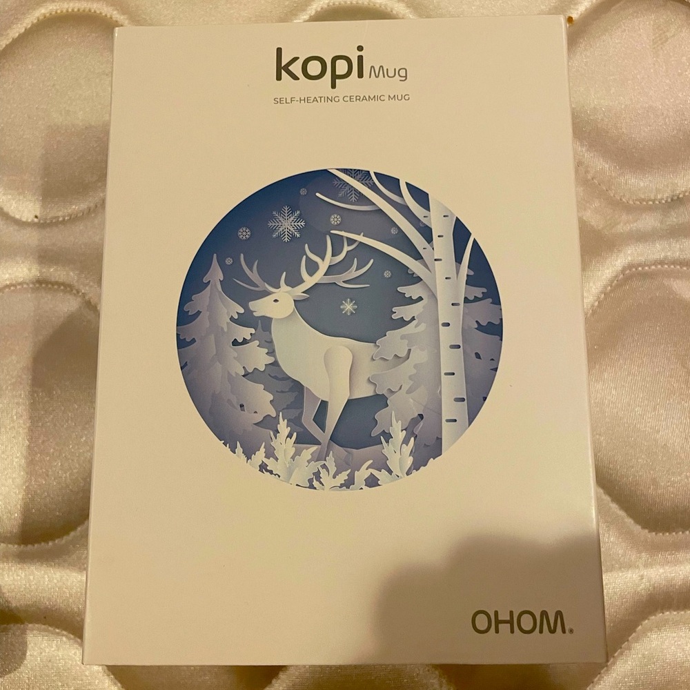 OHUM. KOPI Mug Self-Heating Ceramic Mug